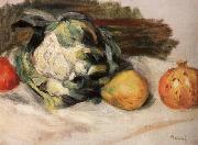 Pierre-Auguste Renoir Cauliflower and pomegranates oil painting artist